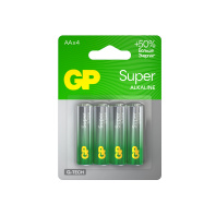 Батарейка LR-06 (АА) GP Super Alkaline, блистер, цена за 1 шт Батарейка LR-06 (АА) GP Super Alkaline, блистер, цена за 1 шт