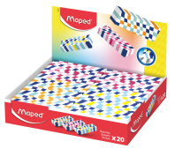 Ластик MAPED "Trendy teens checkerboard" ассорти
