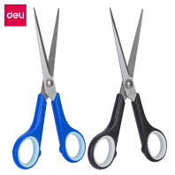 Ножницы Deli Soft-touch 17,5 cм, сталь, ассорти дизайнов Ножницы Deli Soft-touch 17,5 cм, сталь, ассорти дизайнов
