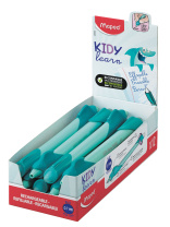 Ручка шариковая стираемая Maped "Kidy Learn Shark" синяя, бирюзовый корпус, 0,7мм Ручка шариковая стираемая Maped "Kidy Learn Shark" синяя, бирюзовый корпус, 0,7мм