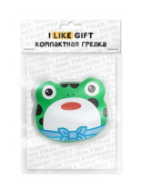 Карманная грелка многоразовая "Cozy frog"