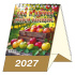 Календарь-домик  100*140мм на 2027г.  Садово-огородный лунный