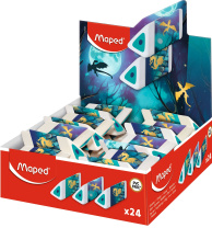 Ластик MAPED "Dragon" треугольный