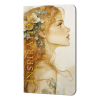 Записная книжка А5 32л скоба "Inspiration. Art. Notes. Россетти (девушка с цветами в волосах)" Записная книжка А5 32л скоба "Inspiration. Art. Notes. Россетти (девушка с цветами в волосах)"