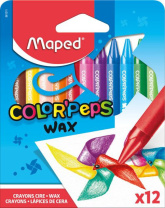 Мелки восковые MAPED COLOR'PEPS WAX 12 цв. треуг.форма, карт.упак Мелки восковые MAPED COLOR'PEPS WAX 12 цв. треуг.форма, карт.упак