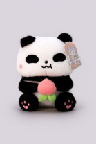Мягкая игрушка 20см "Fruit panda" персик