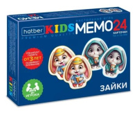Игра Мемо "Зайки"  (24 карточки) фигурные