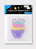 Аквамозаика 8,5*8,5см "Draw Me! Мороженное" Аквамозаика 8,5*8,5см "Draw Me! Мороженное"