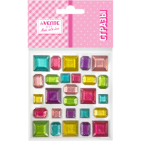 Стразы клеевые "DIY Chunky Gems Brights", крупные,ассорти цветов, 27шт. Стразы клеевые "DIY Chunky Gems Brights", крупные,ассорти цветов, 27шт.