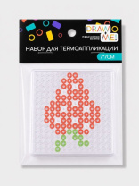 Термоаппликация 7*7см "Draw Me! Клубничка" Термоаппликация 7*7см "Draw Me! Клубничка"
