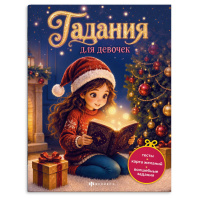Книжка с заданиями "Гадания для девочек. Волшебные гадания" А4, 16стр.