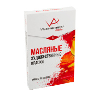 Набор красок масляных худож. VISTA-ARTISTA "Studio " 8цв*10 мл, картон Набор красок масляных худож. VISTA-ARTISTA "Studio " 8цв*10 мл, картон