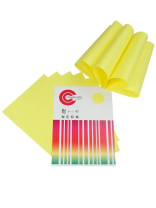 Бумага А4 цветная  50л Color Code НЕОН, желтая
