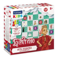 Игра с фишками 310*310 мм "Буратино" коробка 3+