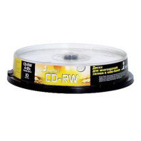 Диск CD-RW Smart Track емкость 700Mb скорость 4-12x 10шт. в банке