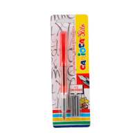 Ручка перьевая Carioca Stilo, 2 сменных баллончика, син., ассорти в блистере Ручка перьевая Carioca Stilo, 2 сменных баллончика, син., ассорти в блистере