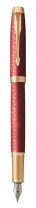 Parker IM Premium Перьевая ручка F323 Red GT