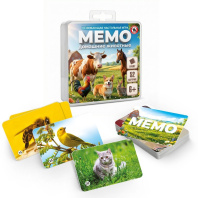 Игра Мемо "Домашние животные" (52 карточки), пластик.бокс