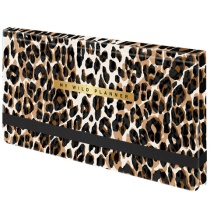 Еженедельник недатированный с резинкой 171х93мм, BRAUBERG, твердый, 64л, Leopard print, 116312
