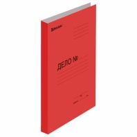 Скоросшиватель картонный мелованный BRAUBERG, гарантированная плотность 360 г/м2, красный, до 200 листов, 124575 Скоросшиватель картонный мелованный BRAUBERG, гарантированная плотность 360 г/м2, красный, до 200 листов, 124575