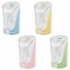 Точилка BRAUBERG "CELL PASTEL" с контейнером, пластик, овальная, пастельные цвета ассорти, 272503