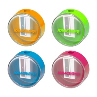 Точилка с контейнером ЮНЛАНДИЯ "ШАРИК НЕОН", неоновые цвета ассорти, 272511 Точилка с контейнером ЮНЛАНДИЯ "ШАРИК НЕОН", неоновые цвета ассорти, 272511