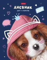 Дневник нач. шк. обл. 7БЦ "Селфи-песик" глянц.лам., 48л.