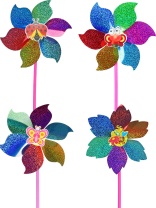 Ветрячок 28см "Цветок радуги"