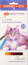 Карандаши цвет. акварельные 24цв  Сонет