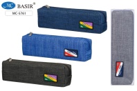 Пенал-косметичка (195*60*40) молния, ткань "Wear"