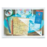 Папка для черчения А4 10л. "Циркуль 1", пл. 200 г/м2