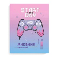 Дневник старш кл. обл. 7БЦ "Начать новую игру" глянц.лам., тисн.фольгой, 48л. Дневник старш кл. обл. 7БЦ "Начать новую игру" глянц.лам., тисн.фольгой, 48л.