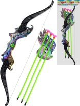 Игрушка 58см "Лук" стрелы 3 шт. на присосках