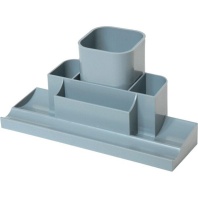 Подставка наст. "Tower" серый непрозрачный