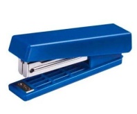 Степлер KW-TRIO 10 на 10 листов, синий, с антистеплерорм