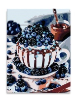 Картина по номерам на холсте 40*30см  "Сладкое настроение"