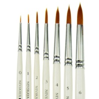 Кисть синтетика круглая   0 " ЗХК"  длинная ручка