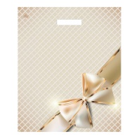 Пакет 45*38см (60мк) с вырубной укрепл. ручкой "Изысканность" Глянец ПВД*