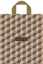 Пакет 35*31см (95мк) с петлевой ручкой "Перфекто Иллюзия" ПВД