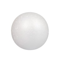 Пенопластовая заготовка Шар D=15см