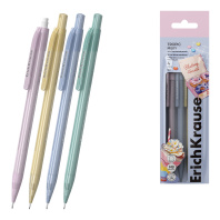 Набор из 4 механических карандашей ErichKrause Tropic Milky 0.5 мм, НВ (в пакете)
