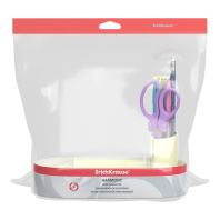 Набор настольный пластиковый ErichKrause Harmony, Pastel, ассорти из 4 цветов