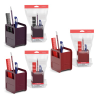 Набор настольный пластиковый ErichKrause Techno, Marsala, ассорти из 3 цветов