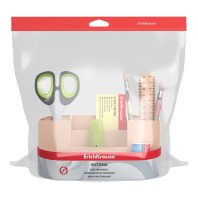 Набор настольный пластиковый ErichKrause Victoria, Powder, ассорти из 3 цветов