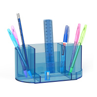 Набор настольный пластиковый ErichKrause Victoria, Standard, голубой