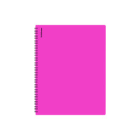 Папка файловая пластиковая на спирали ErichKrause Soft Caribbean Sunset, с 40 прозрачными карманами,