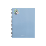 Папка файловая пластиковая на спирали ErichKrause Soft Manga, с 20 прозрачными карманами, A4, ассорт