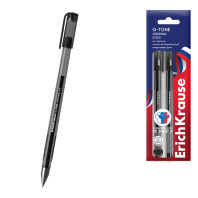 Набор из 3 ручек гелевых ErichKrause G-Tone Stick Original 0.5, для ОГЭ/ЕГЭ, цвет чернил черный (в п