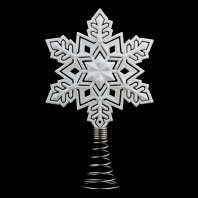 Верхушка ErichKrause Decor Величие белая 19см