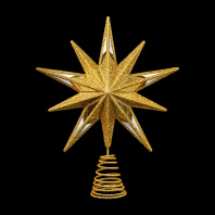 Верхушка ErichKrause Decor Звезда зеркальная 30см